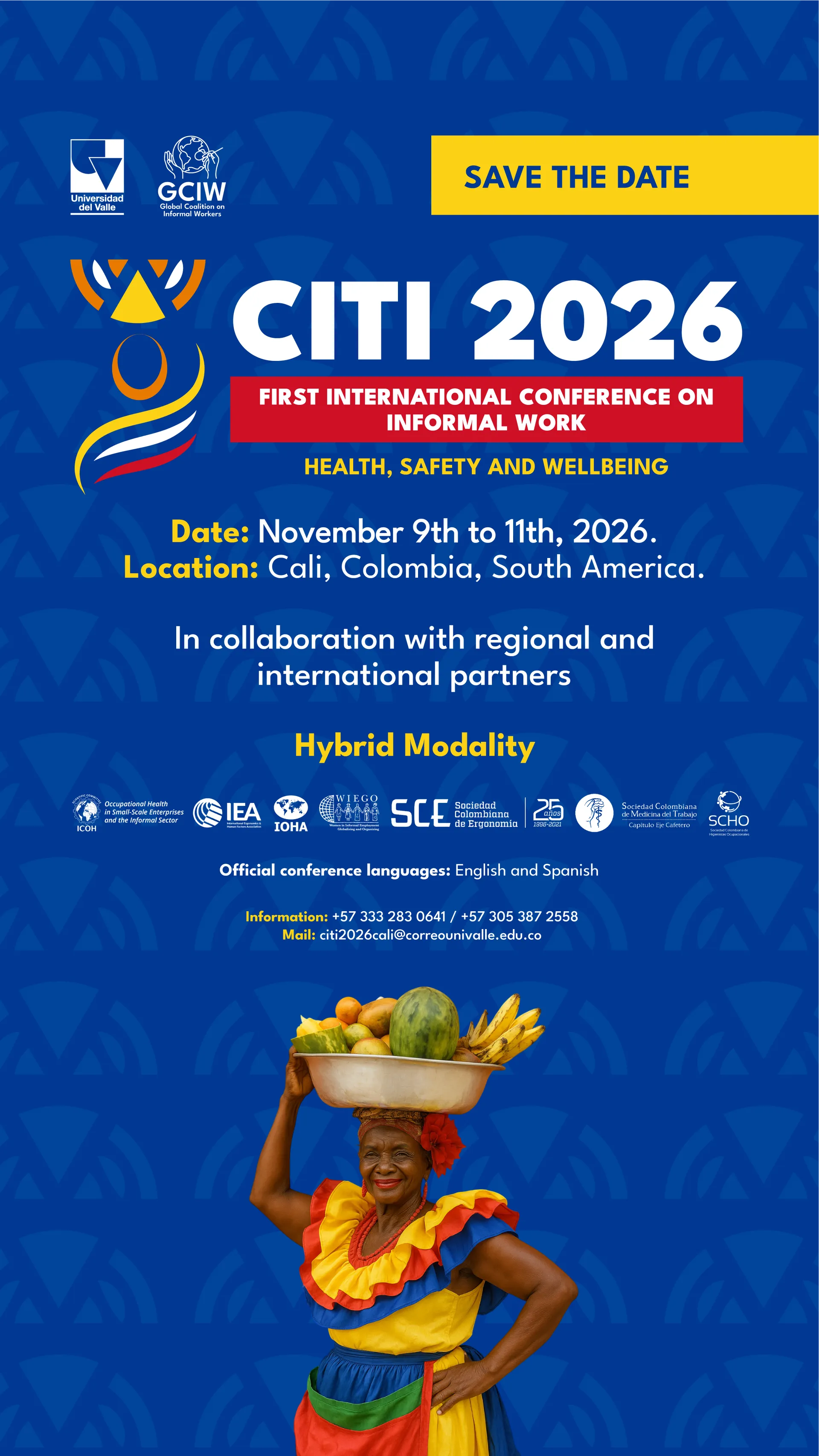 1ra Conferencia Internacional sobre el Trabajo Informal. Salud, Seguridad y Bienestar