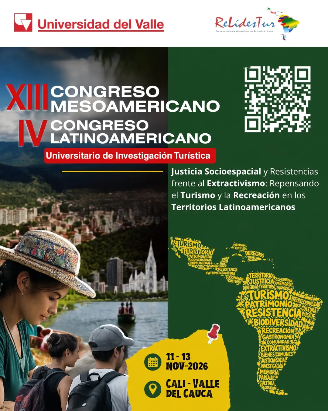 XIII CONGRESO MESOAMERICANO Y III CONGRESO LATINOAMERICANO UNIVERSITARIO DE INVESTIGACIÓN TURÍSTICA